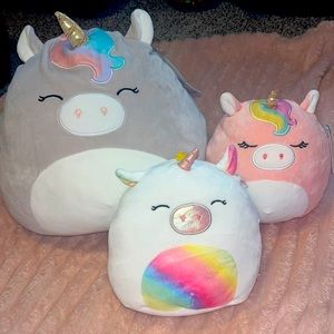 Unicorn Squishmallow Bundle!❤️🦄